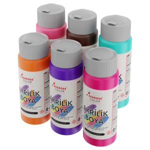 Tamamlayıcı Renkler Akrilik Boya 6'lı Set 6x60ml