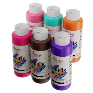 Tamamlayıcı Renkler Akrilik Boya 6'lı Set 6x120ml