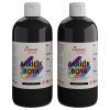 Siyah Akrilik Boya 2'li Set 2x500gr