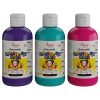 Mor-Fuşya-Turkuaz Parmak Boyası 3'lü Set 3x250gr