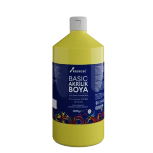 Sarı Basic Akrilik Boya 1000gr